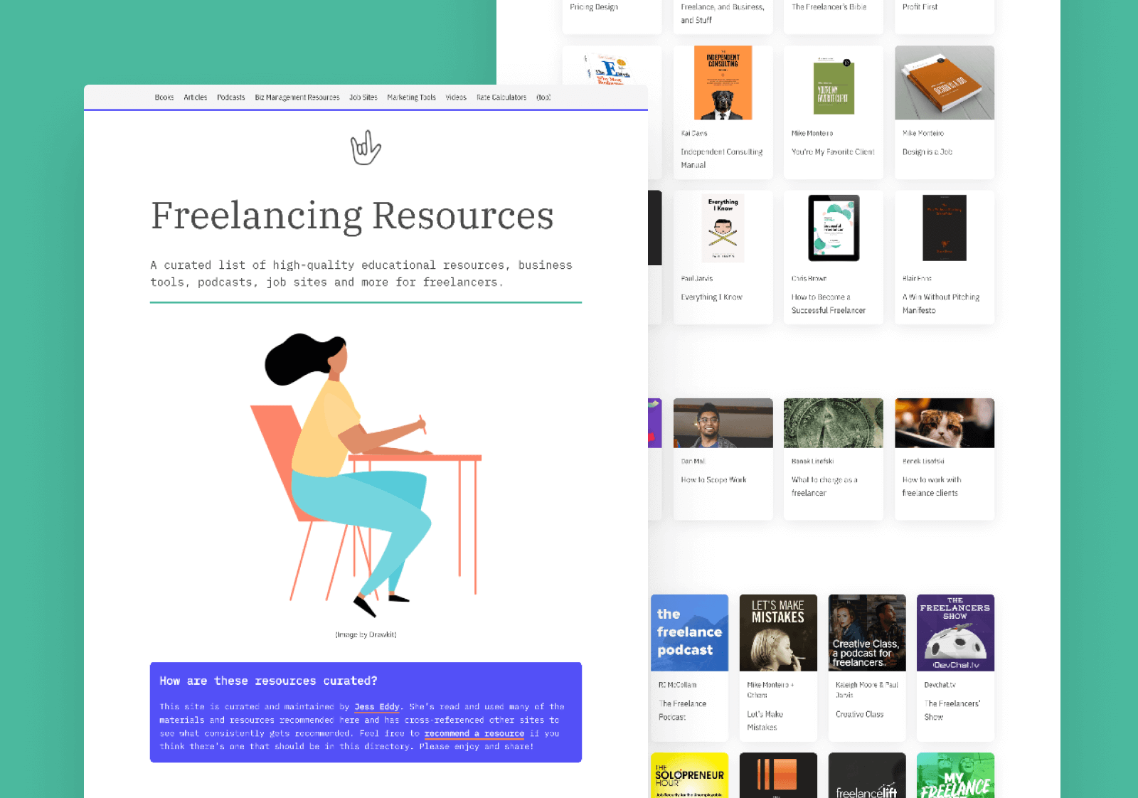 Freelancing Resources - A curated high-quality list of resources for freelancers.